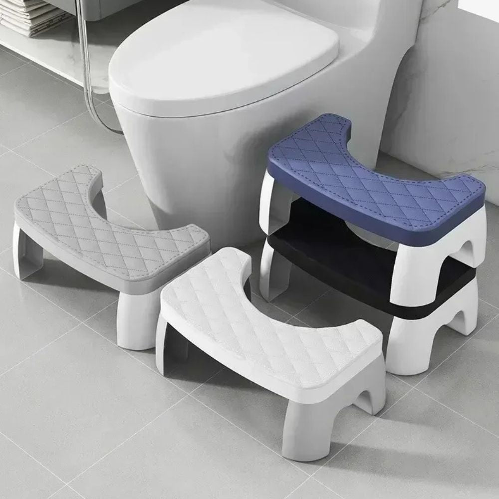 Toilet Squat Stool | Non-Slip Ergonomic Bathroom Footrest