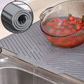 Silicone Dish Drying Mat | Non-Slip Countertop Drying Pad for Kitchen