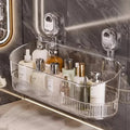 Suction Cup Storage Rack | Multipurpose Wall Shower Caddy Organizer