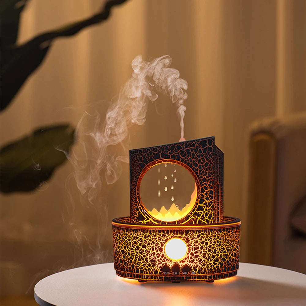 Rain Cloud Essential Oil Diffuser | Aromatherapy Humidifier with LED