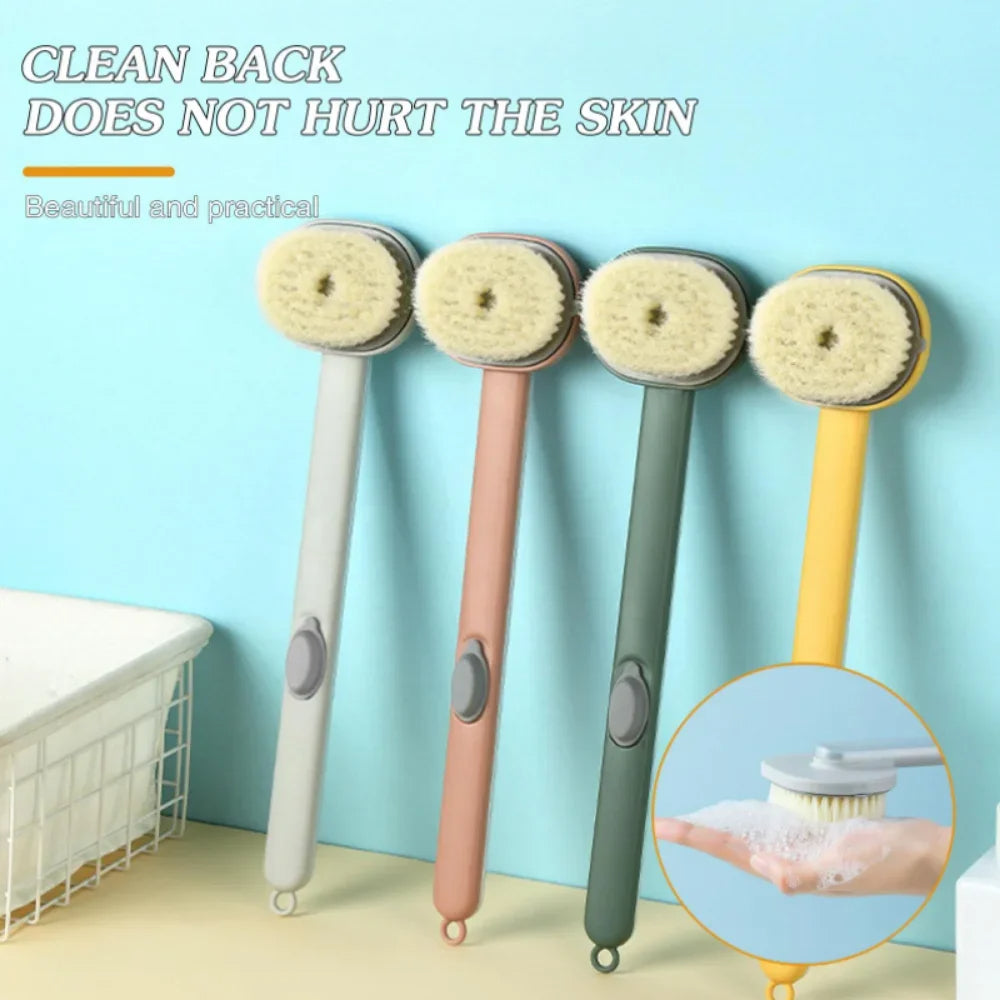 Long Handle Back Scrubber for Shower | Exfoliating Bath Brush