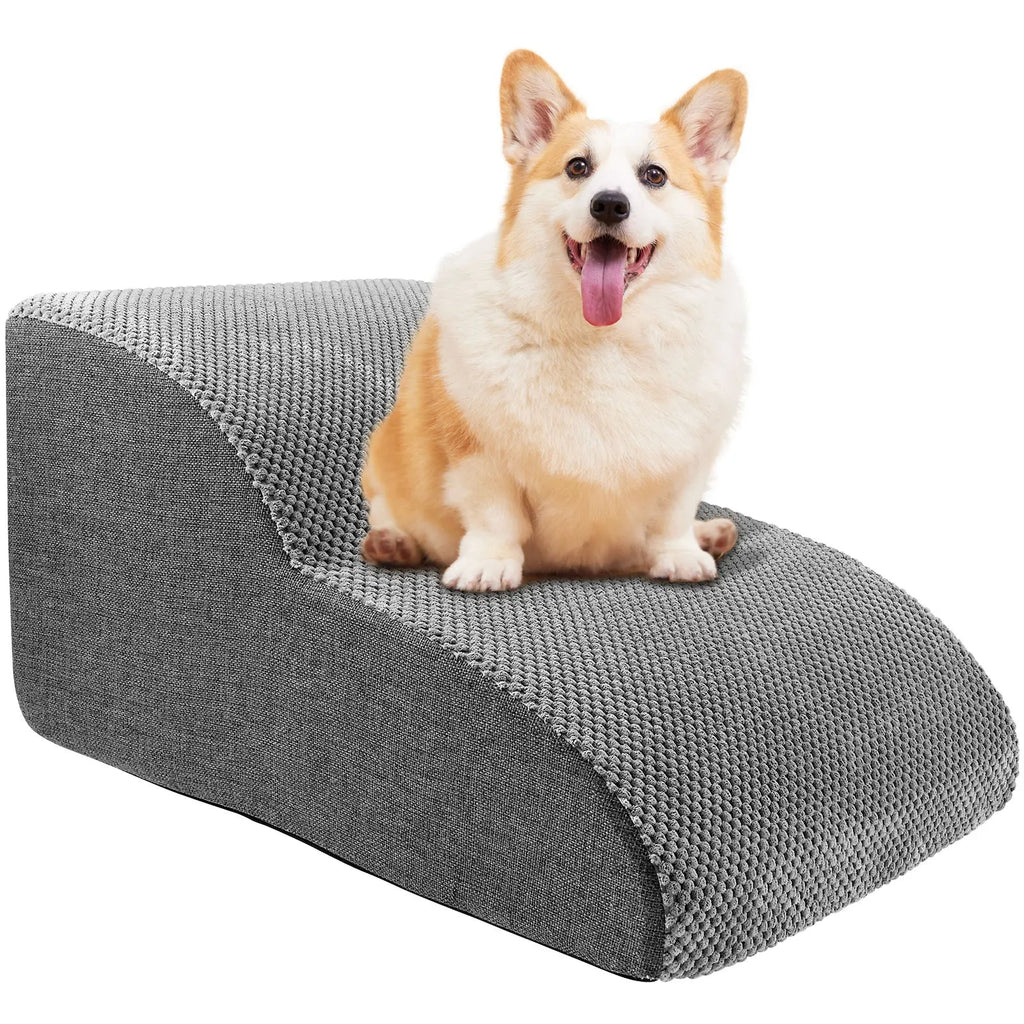 Dog Stairs for Bed | Foldable Pet Steps for Small & Senior Dogs