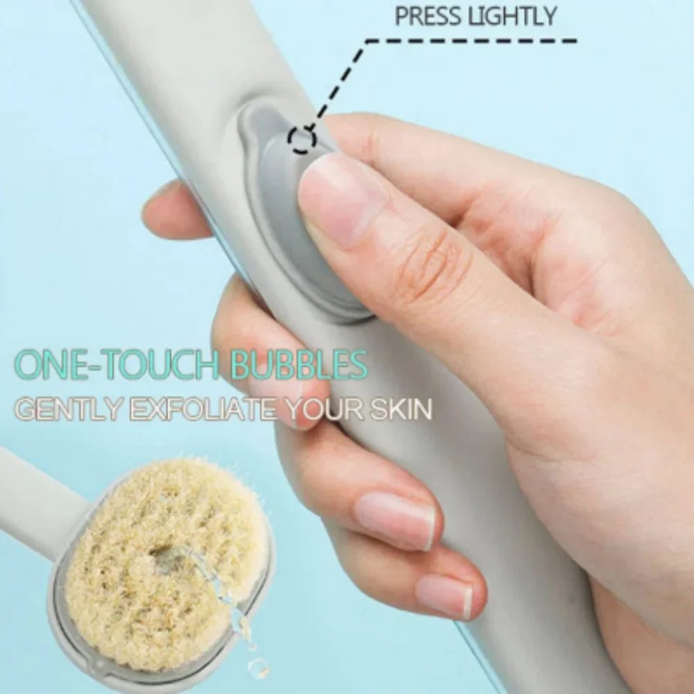 Long Handle Back Scrubber for Shower | Exfoliating Bath Brush
