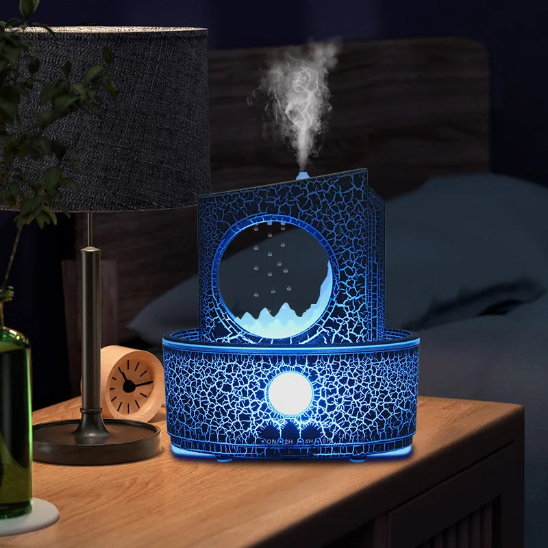 Rain Cloud Essential Oil Diffuser | Aromatherapy Humidifier with LED