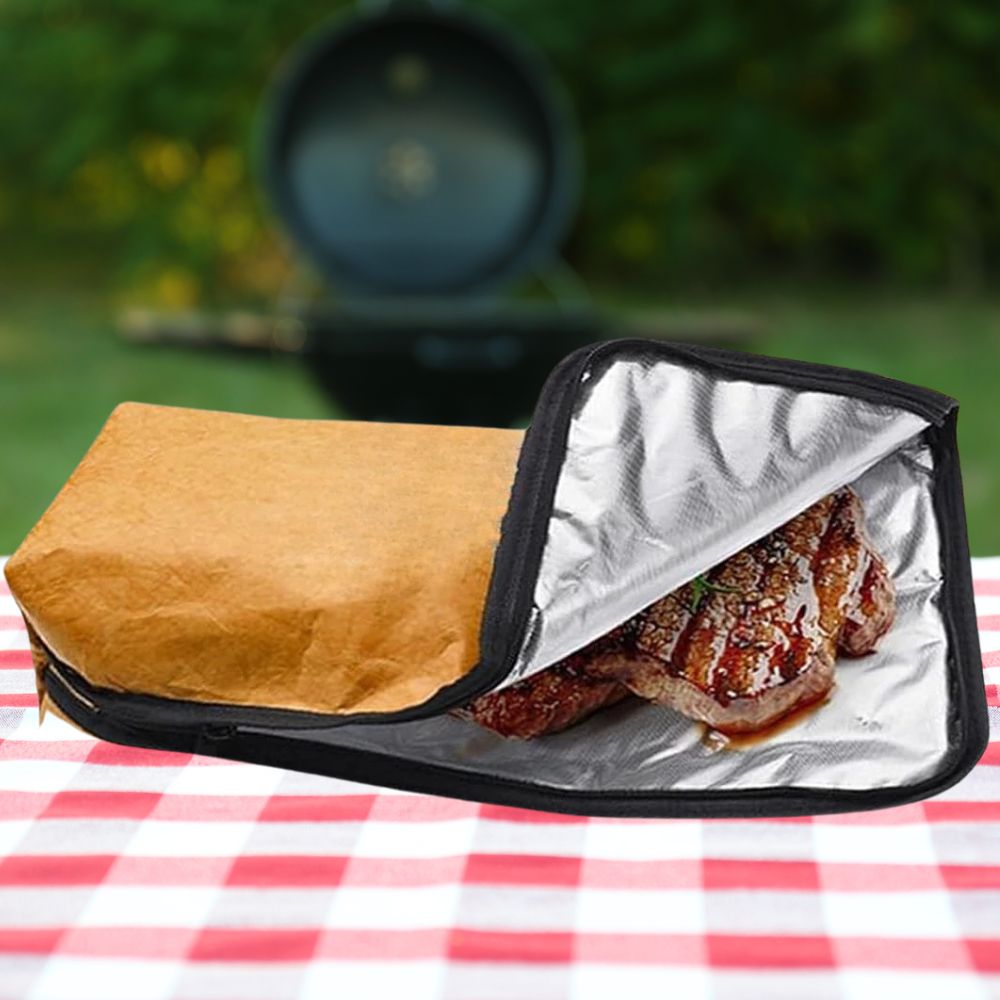 BBQ Meat Resting Blanket Bag | Insulated Cooler for Brisket & Roasts