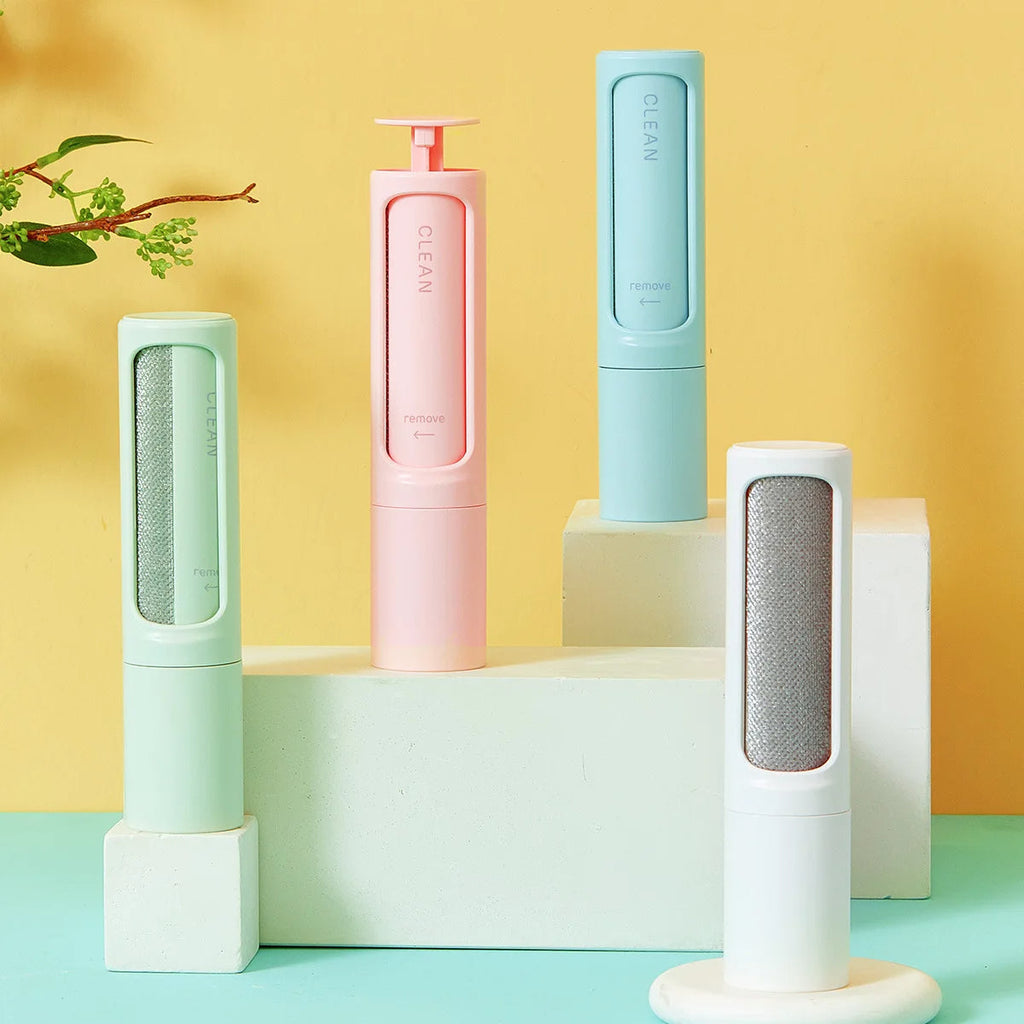 Reusable Lint Roller & Pet Hair Remover | Self-Cleaning Brush