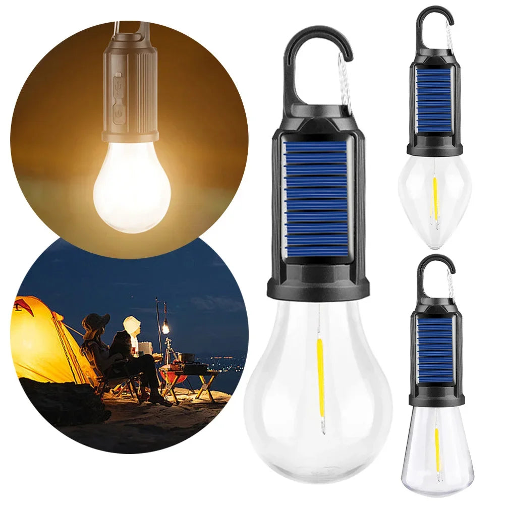 Solar Camping Light | Rechargeable Hooked LED Tent Light
