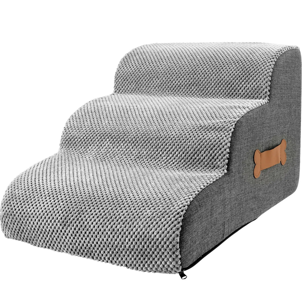 Dog Stairs for Bed | Foldable Pet Steps for Small & Senior Dogs