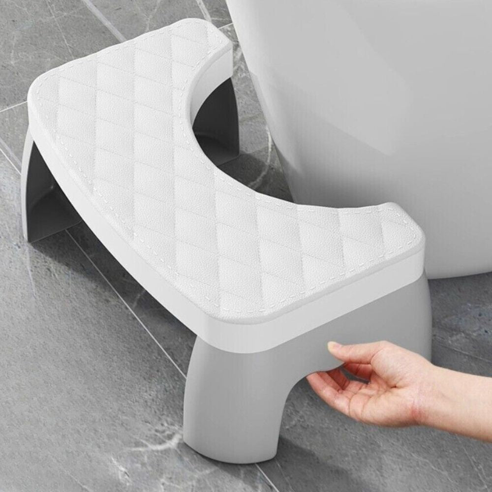 Toilet Squat Stool | Non-Slip Ergonomic Bathroom Footrest