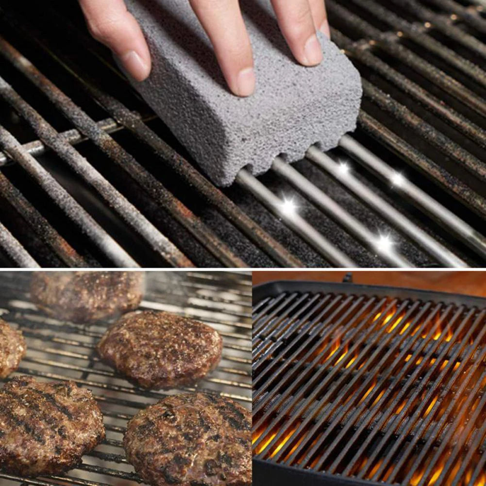 BBQ Grill Cleaning Brick | Pumice Stone Scrubber for Grill Grates