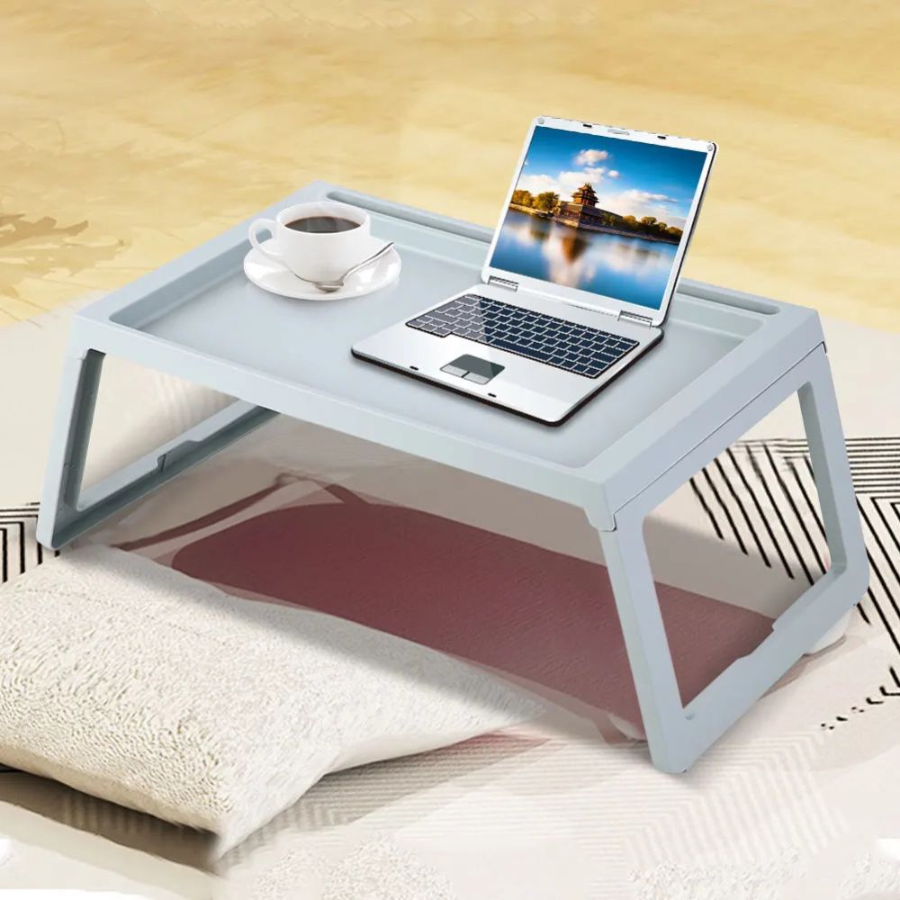 Foldable Bed Serving Tray | Breakfast Table Tray with Legs