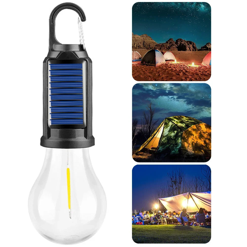 Solar Camping Light | Rechargeable Hooked LED Tent Light