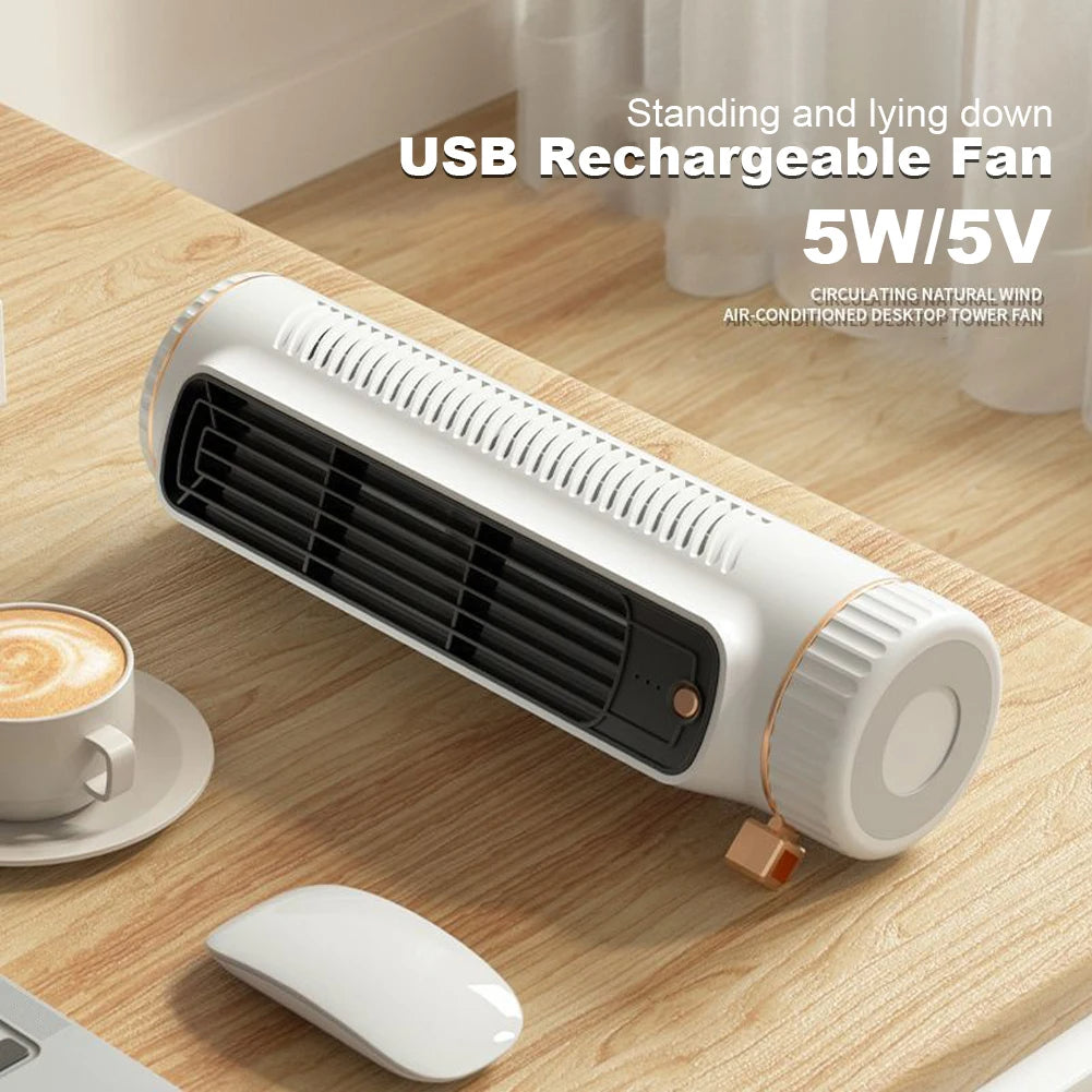 Bladeless Portable Air Conditioner Tower Fan | Quiet Cooling