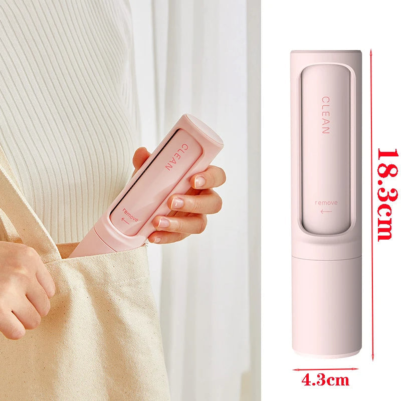 Reusable Lint Roller & Pet Hair Remover | Self-Cleaning Brush