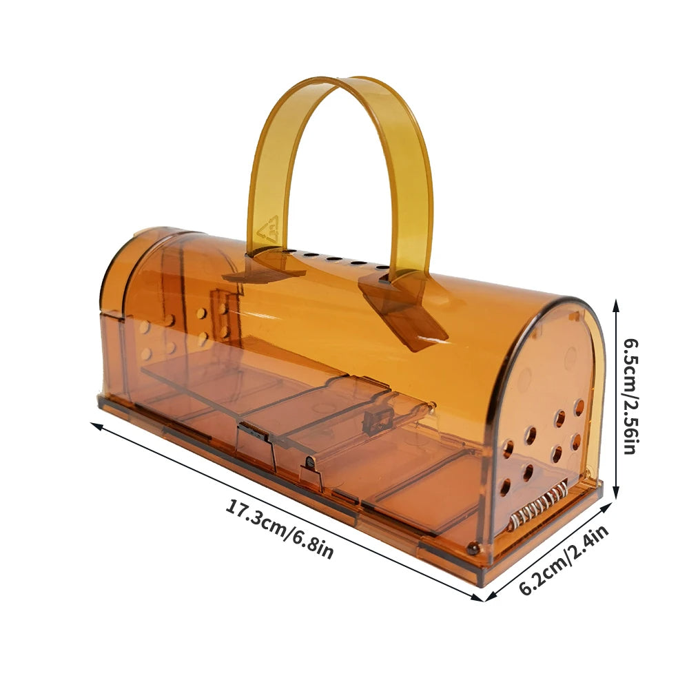 Humane Pedal Mouse Trap | Reusable Live Catch Rodent Trap