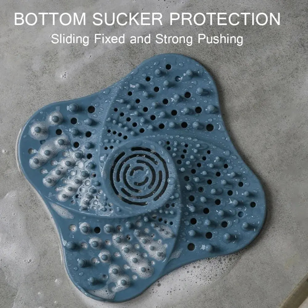 Spiral Shower Drain Hair Catcher | Anti-Clog, Easy Clean