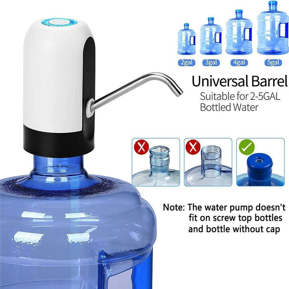 Electric Water Dispenser Pump | 5-Gallon USB Automatic Bottle Pump