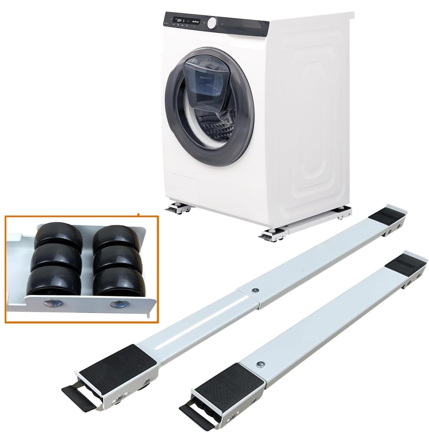 Heavy Duty Appliance Rollers | Moving Wheels for Fridge & Washer
