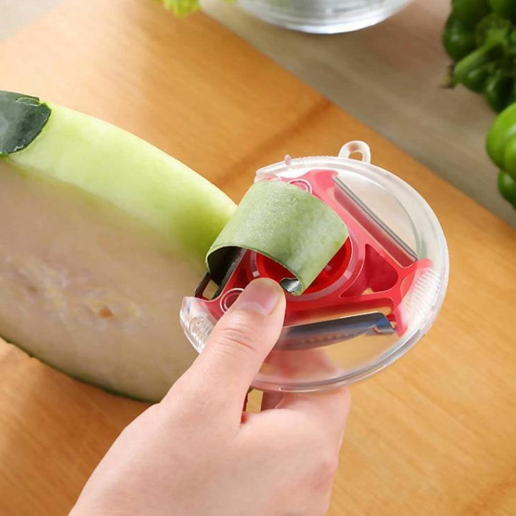 3-in-1 Vegetable Peeler & Shredder | Multi-Function Kitchen Prep Tool