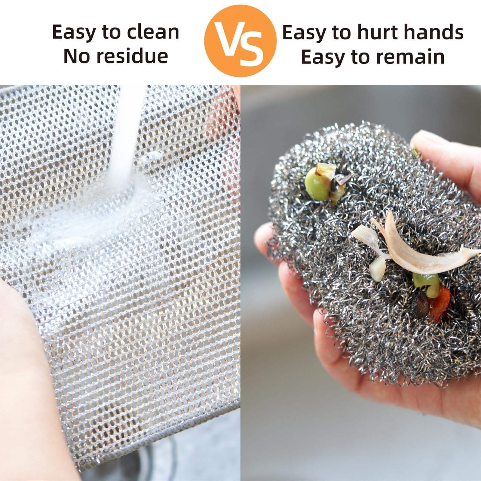 Microfiber Cleaning Cloths | 20-Pack Reusable Lint-Free Wipes