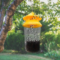 Outdoor Hanging Fly Trap | Reusable Bag Trap for Flies & Insects
