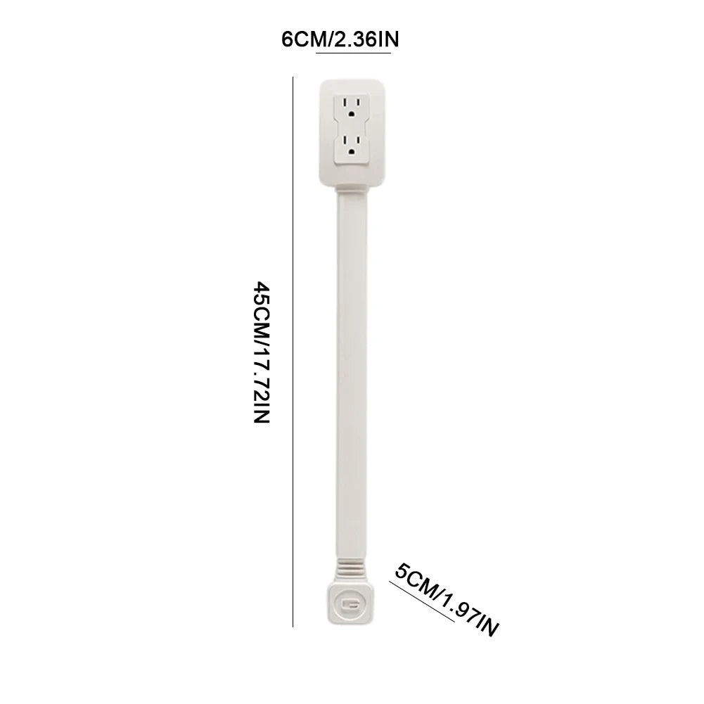 Multi-Port Outlet Extender | Surge Protected Wall Outlet with USB Ports