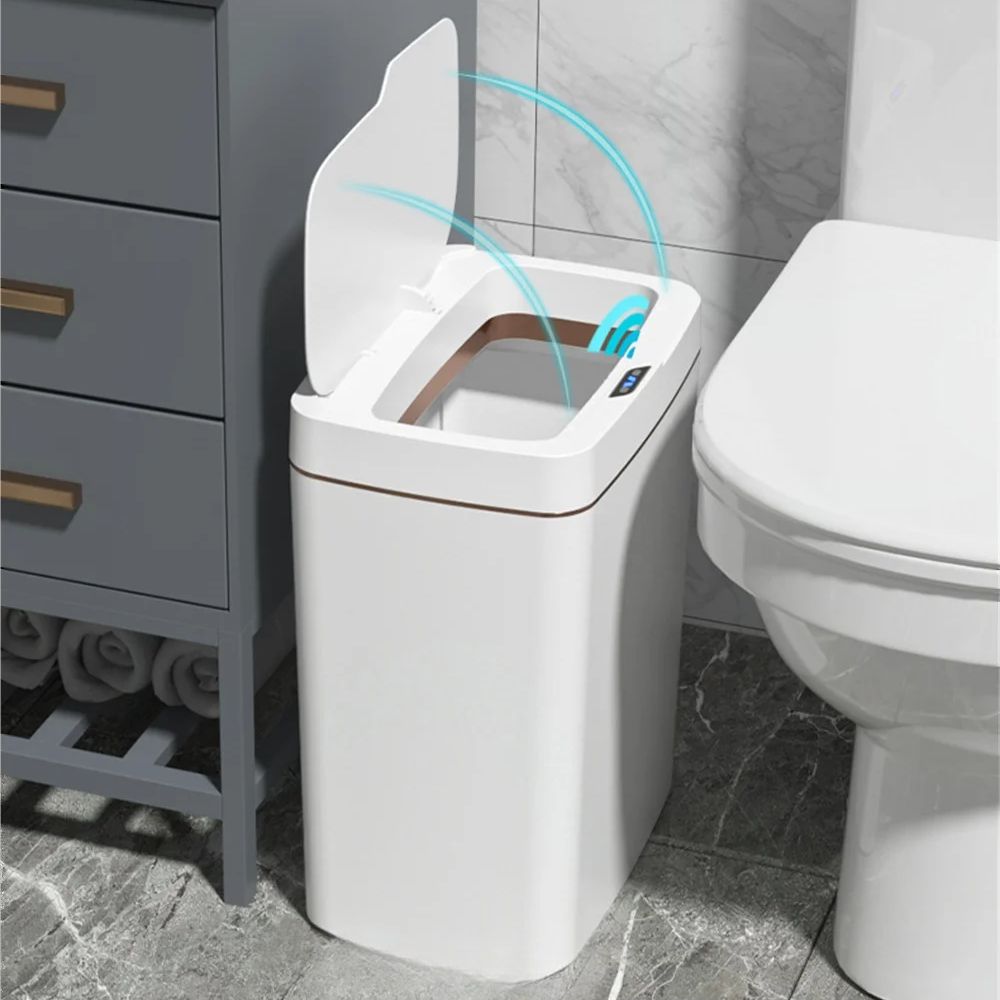 Smart Motion Sensor Trash Can | Automatic Touchless Garbage Bin