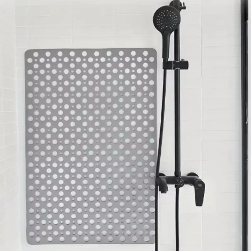 Non-Slip Bath Mat for Shower | Quick-Dry Safety Rug with Suction