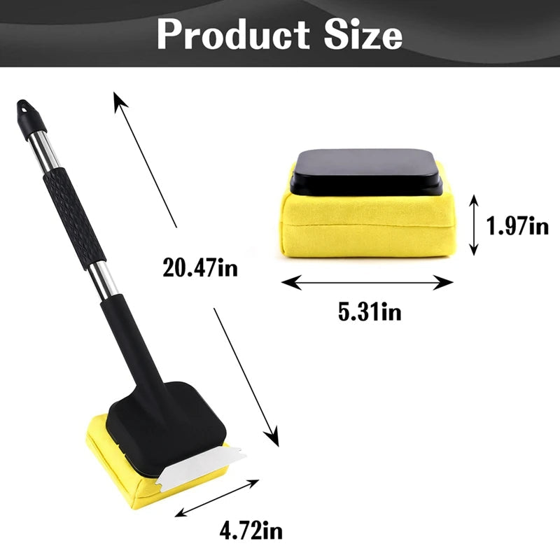 Grill Brush with Steam Cleaning & Scraper | Heavy-Duty BBQ Cleaner