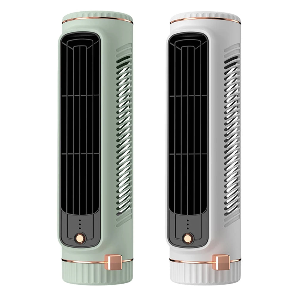 Bladeless Portable Air Conditioner Tower Fan | Quiet Cooling