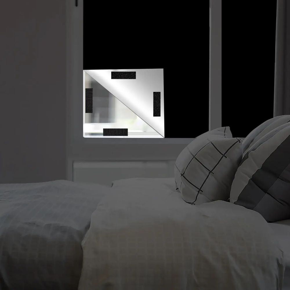 Blackout Window Cover Shade | Adhesive Sun Blocking Film