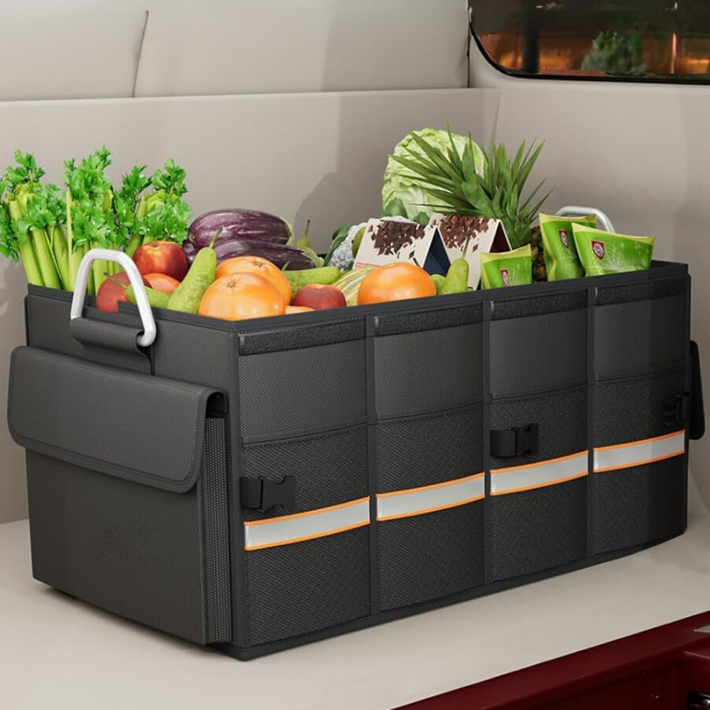 Car Trunk Organizer | Large Capacity Cargo Storage for SUV & Car
