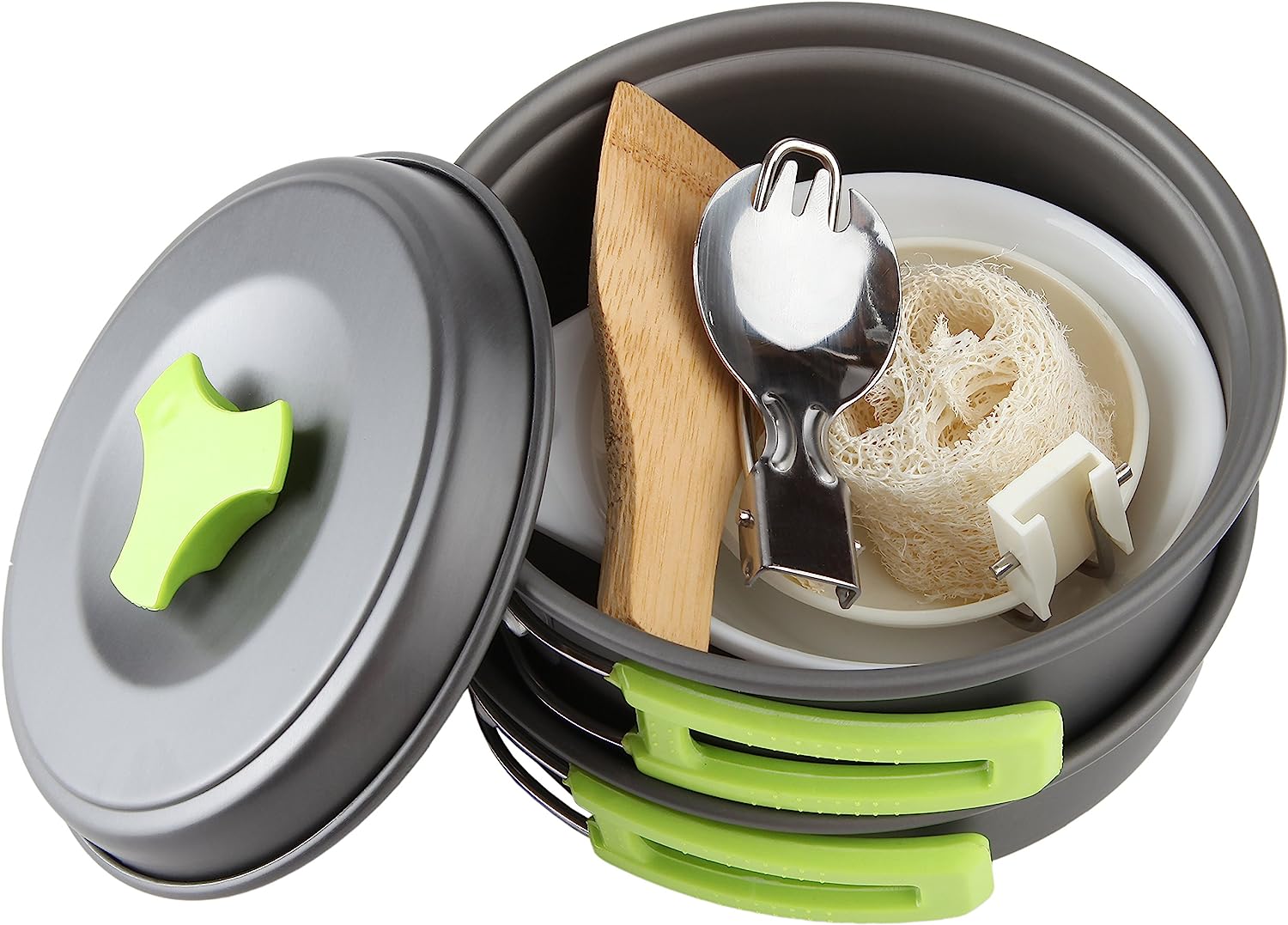 Camping Cookware Set | Backpacking Pots & Pans for Outdoor Cooking