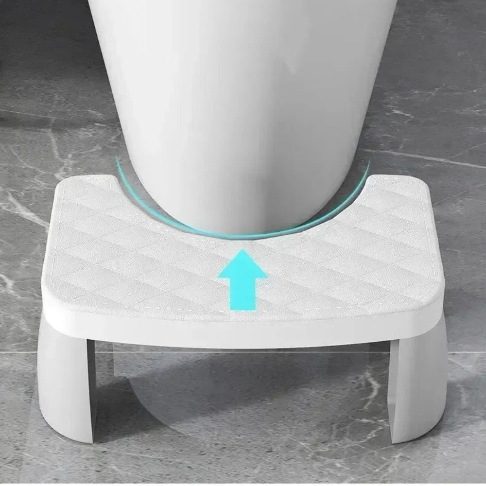 Toilet Squat Stool | Non-Slip Ergonomic Bathroom Footrest
