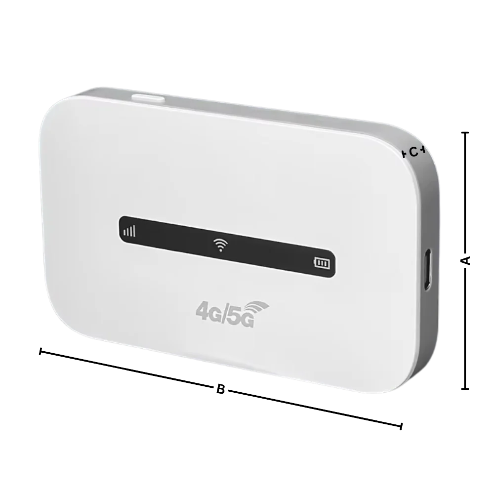 Portable Wi-Fi Hotspot | Travel Router for Worldwide Internet Access