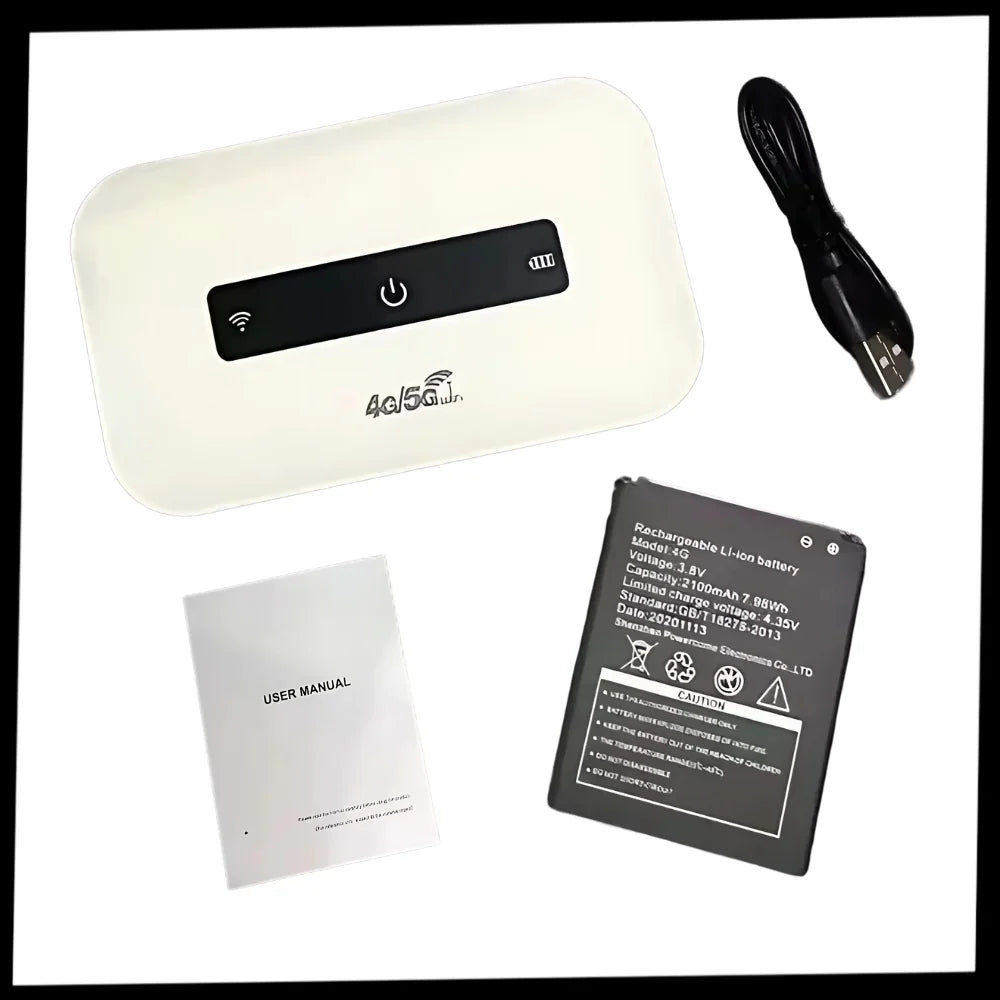 Portable Wi-Fi Hotspot | Travel Router for Worldwide Internet Access