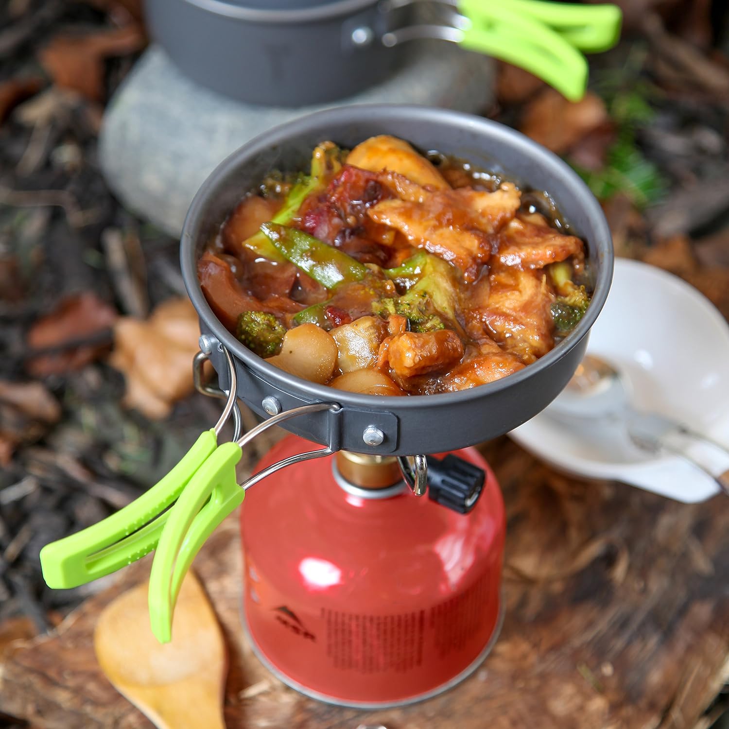 Camping Cookware Set | Backpacking Pots & Pans for Outdoor Cooking