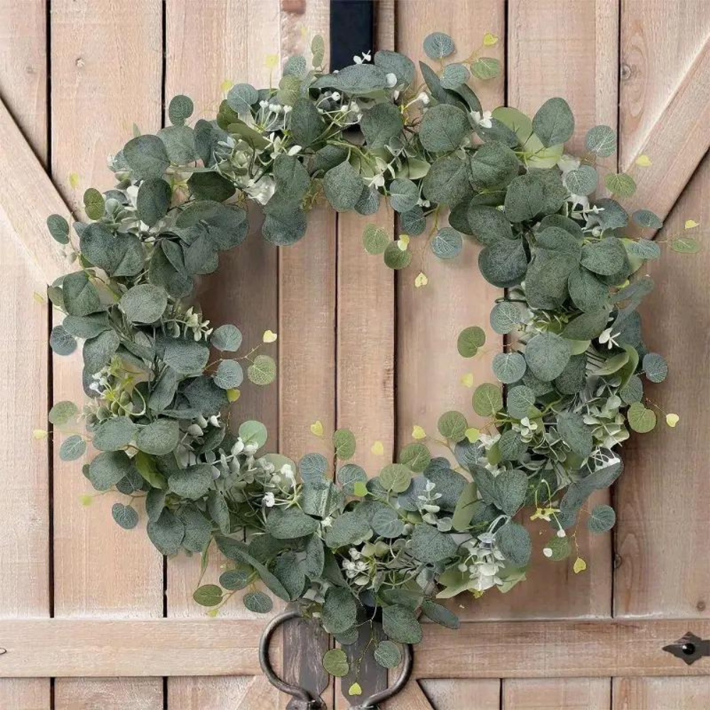 Faux Eucalyptus Garland | Elegant Decorative Artificial Greenery