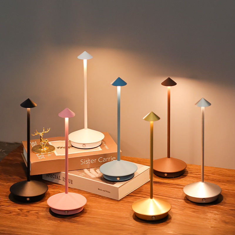 Wireless LED Table Lamp | Elegant Rechargeable Design