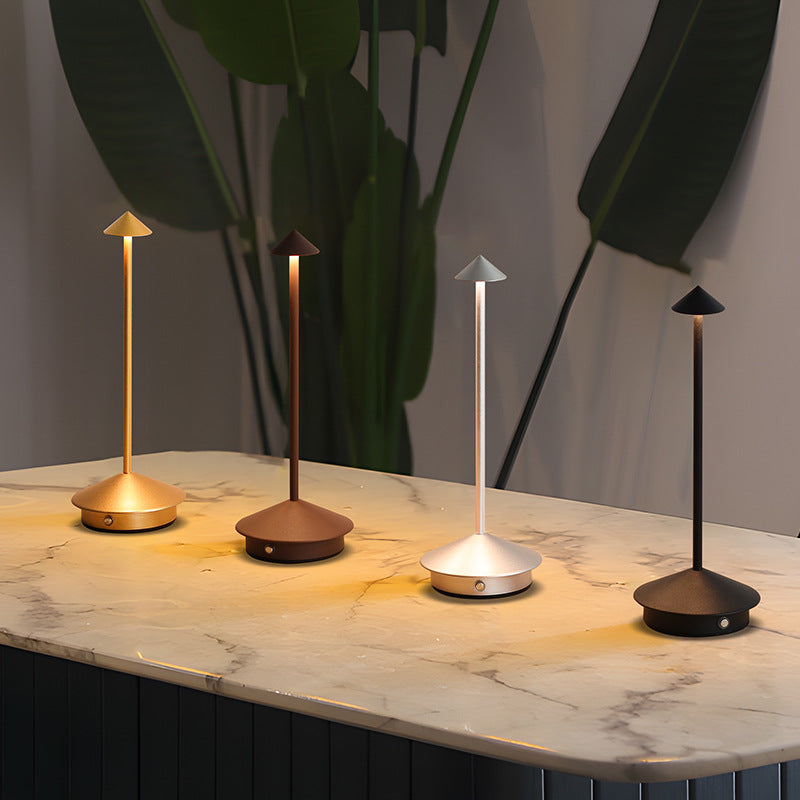 Wireless LED Table Lamp | Elegant Rechargeable Design