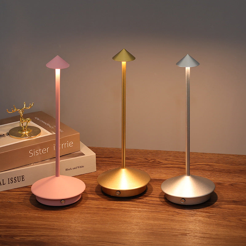 Wireless LED Table Lamp | Elegant Rechargeable Design