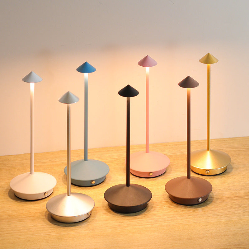 Wireless LED Table Lamp | Elegant Rechargeable Design