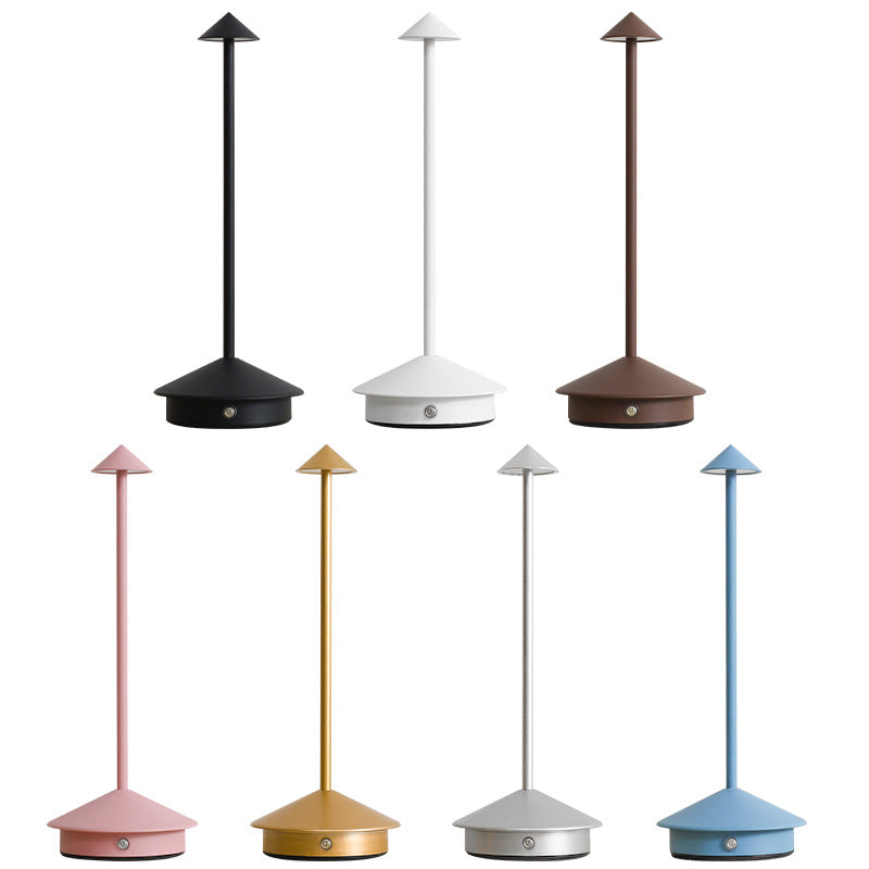 Wireless LED Table Lamp | Elegant Rechargeable Design