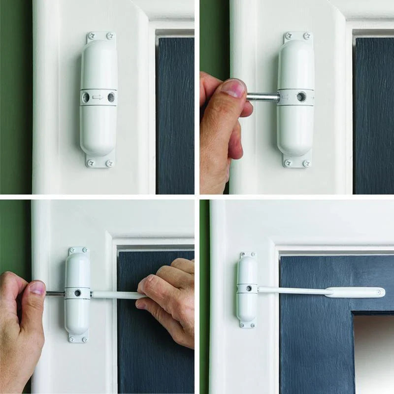 Automatic Door Closer | Adjustable Spring Door Closing Mechanism