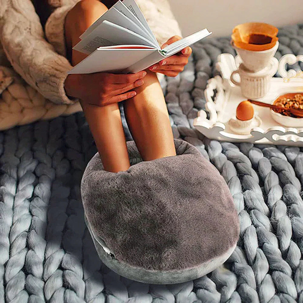 Electric XL Foot Warmer | Heated Foot Rest Pad for Home & Office
