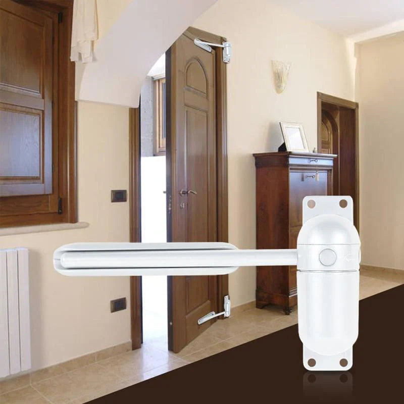 Automatic Door Closer | Adjustable Spring Door Closing Mechanism