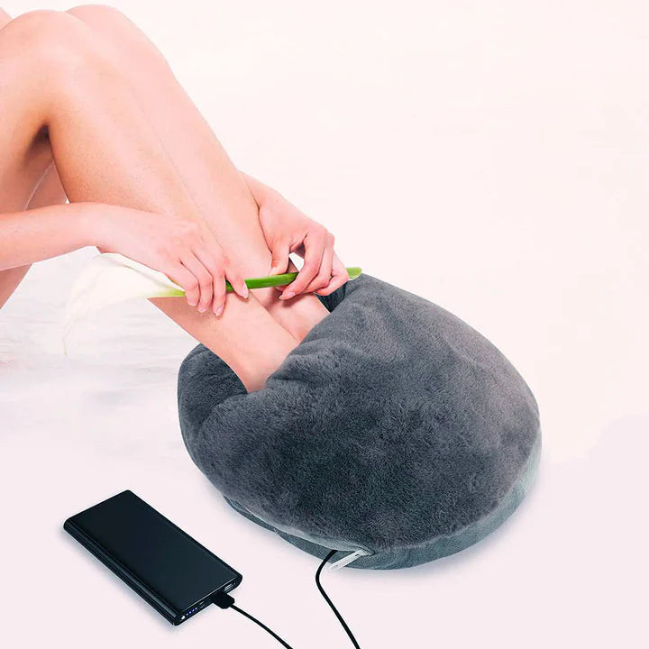 Electric XL Foot Warmer | Heated Foot Rest Pad for Home & Office