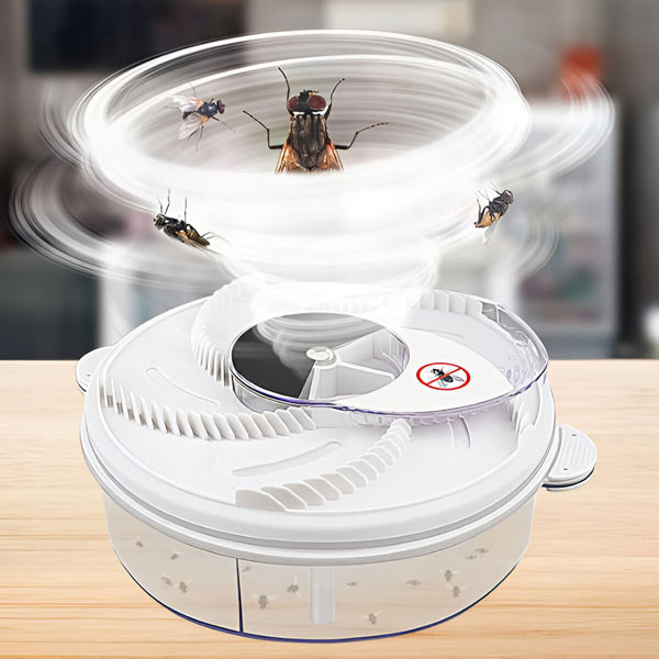 Highly Effective Fly Trap | Sticky Indoor Fruit Fly & Gnat Catcher