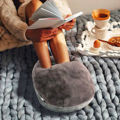 Electric XL Foot Warmer | Heated Foot Rest Pad for Home & Office