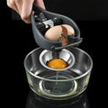 Egg Topper Cutter | Stainless Steel Shell Opener with Mechanism
